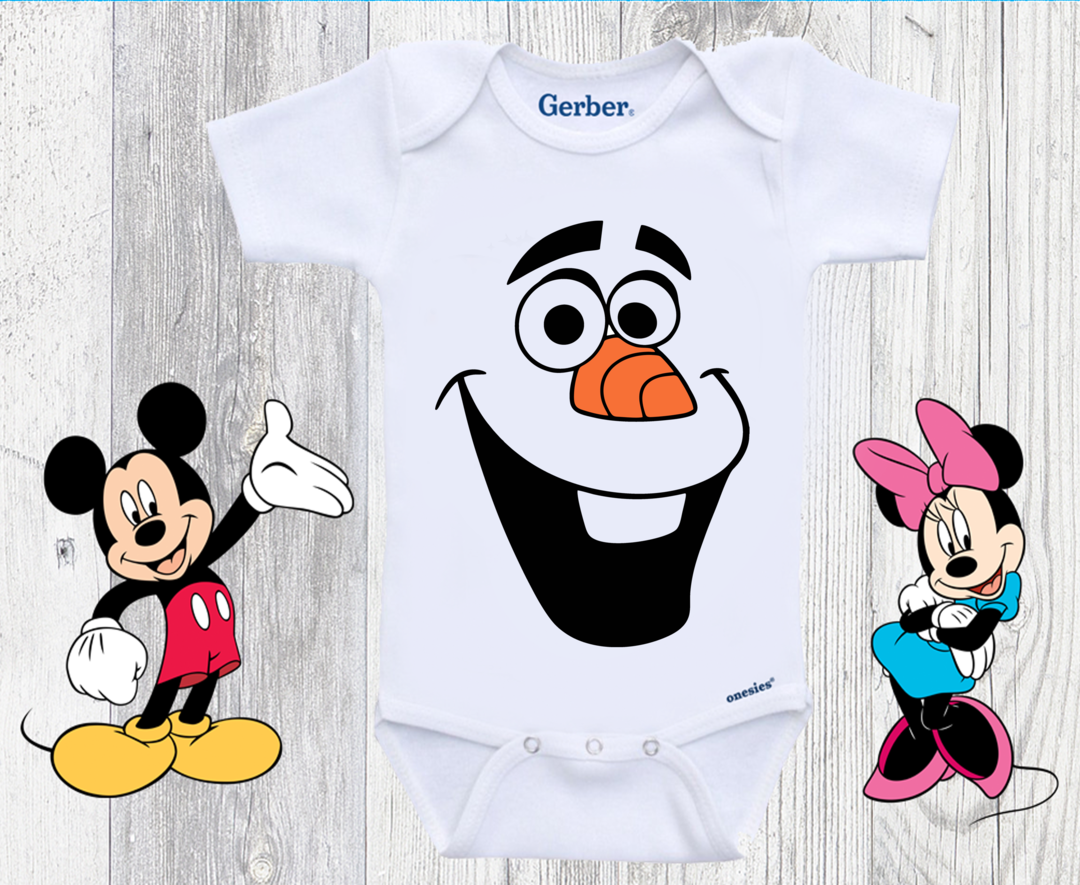 Baby Onesie® Disney Frozen Olaf Onesie Disney Olaf Bodysuit